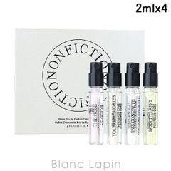 ノンフィクション NONFICTION [FLORAL]オードパルファムディスカバリーセット 2ml x4 フレグランスユニセックス 香水 [991120]