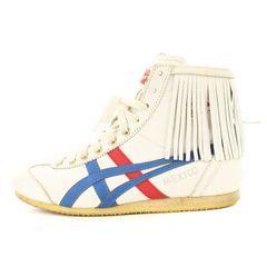 오니츠카 타이거 Onitsuka Tiger MEXICO MID BOOTS 운동화 신발 23cm 화이트 TH2A4L /MM
