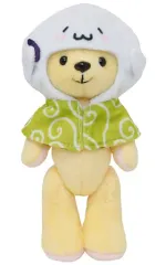 【中古】ぬいぐるみ ポンチョ くまめいと ミニチュア衣装 「北海の魔獣あざらしさん」