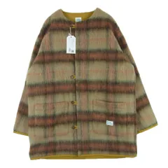 BEDWIN & THE HEARTBREAKERS ベドウィンアンドザハートブレイカーズ 23AB5596 REVERSIBLE SHAGGY COAT リバーシブル シャギー チェック コート ジャケット 3 新古品 未使用 【中古】のサムネイル