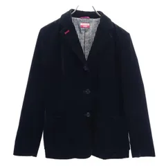 ポールスミス ベロア テーラードジャケット ブラック L Paul Smith ポールスミス ブラックレーベル ベロア テーラード