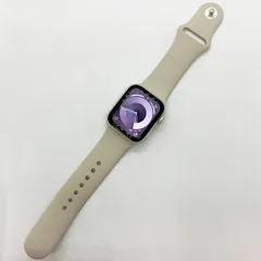 Apple Watch SE 第2世代 A2722 MNL73LL/A バッテリー97％ スターライト スポーツバンド 40mm GPSモデル アルミニウム