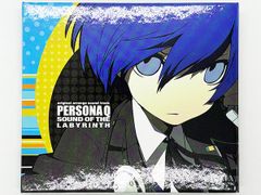 【CDケース・ブックレット付属・動作確認済・送料込】PERSONA Q SOUND OF THE LABYRINTH ペルソナQ サウンド オブ ザ ラビリンス CD 3DSソフト「ペルソナQ　シャドウ・オブ・ザ・ラビリンス」先着予約特典