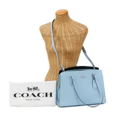 【美品】COACH コーチ　テイタム　トート　ショルダー　バッグ　A4可　大容量 COACH コーチ チェーン テイタム トートバッグ A4サイズ収納可