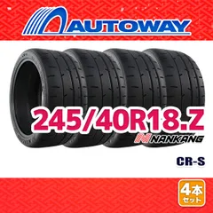 【AUTOWAY】 新品 245/40R18 サマータイヤ NANKANG CR-S 18インチ 4本セット 夏タイヤ オートウェイ