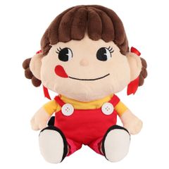 不二家ぺこちゃん シリアルナンバー入り大型ぬいぐるみ - メルカリ