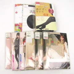 福助 満足 ストッキング/タイツ 9点セット M-L 未使用 まとめて 大量 レディース FUKUSUKE