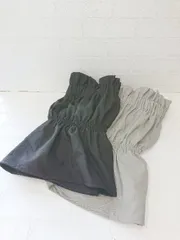 ◇ ⊂ 《 AIC. エーアイシー まとめ売り2点セット サイズM カーキ ブラック系 フリル ビスチェ レディース 》 E  【1507010007856】