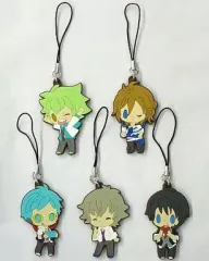 【中古】ストラップ(キャラクター) [単品] 特製ラバーストラップ(5個セット) 「PSPソフト しらつゆの怪 限定版 アニメイト限定セット」 同梱特典