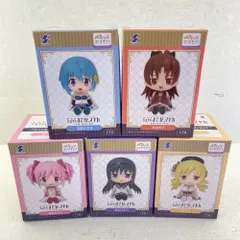 03w17394【未開封】劇場版 魔法少女まどか☆マギカ［新編］叛逆の物語  ぺたっとおすわりフィギュア 全種5点セット/美樹さやか/佐倉杏子/虎目まどか/暁美ほむら/巴マミ