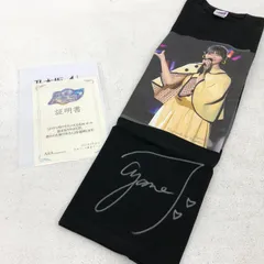 乃木坂46 筒井あやめ 8thバスラ 乃木フェス サイン入りTシャツ Lサイズ
