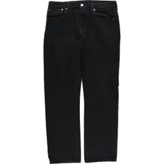 古着 リーバイス Levi's 501 ブラックデニム ストレートデニムパンツ メンズw34相当/eaa494027