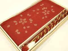 平和屋着物●和装小物　振袖用帯締め・帯揚げセット　総絞り　舞花文　金糸　金彩　撚り房　逸品　AAAY6134ay
