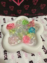JOJO  ビーズ　しげつちゃん　レインボーアルファベット　100ml  ①