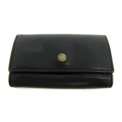 コーチ COACH キーケース キーリング 4連 レザー 黒 ブラック /SY23