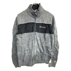 Champion ジップアップ スウェット Sサイズ チャンピオン グレー ブラック 古着卸 アメリカ仕入 t2411-4004