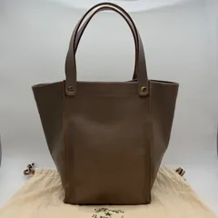 極美品✨IL BISONTE レザートート✨グレージュ 保存袋付✨現行 276
