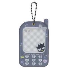 【メール便】バッドばつ丸 キーホルダー ケータイ風フレームキーホルダー　 サンリオ ティーズファクトリー 推し活 キャラクター グッズ 