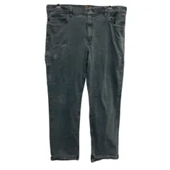 carhartt ワークパンツ W38 グレー カーハート ジップアップ リラックスフィット 古着卸 アメリカ仕入 2509-485