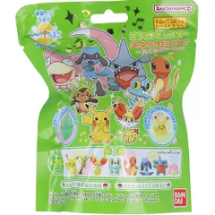 びっくら？たまご ポケットモンスター ポケモンフィギュアコレクション わくわくタイム 森林のかおり 1個入 バスボール 入浴剤 バスボム 男の子 女の子 マスコット おもちゃ プレゼント 3才以上