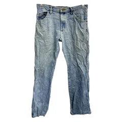 Wrangler デニムパンツ W32 ラングラー レギュラーフィット ライトブルー コットン 古着卸 アメリカ仕入 2502-729