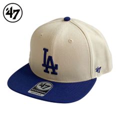 47brand フォーティーセブン ドジャース キャップ ノーショット ツートーン キャプテン ベースボールキャップ 正規取扱い メンズ レディース ブランド