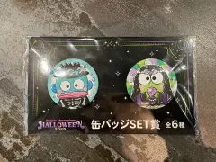サンリオ 2025 ハロウィン ハッピー くじ ハンギョドン けろっぴ 缶バッジ