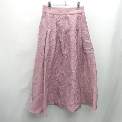 ◇ Θ IENA イエナ ロング フレアー スカート サイズ34 ピンク系 レディース E  【1502030012866】