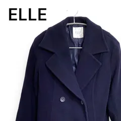 ELLE PLANETE エルプラネット メンズ アウター コート 紺 ネイビー Lサイズ【40】のサムネイル