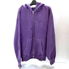 2025年最新】pigment dyed emboss logo zip hooded sweat xlarge