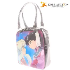 ■ DOLLS KILL x INUYASHA 犬夜叉 日暮かごめ コラボ グッズ ハンド トートバッグ 鞄 光る機能搭載 メンズ レディース ブラック 未使用