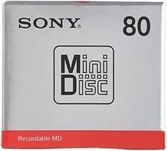 【まとめ買い】ソニー ミニディスク (80分/1枚パック) MDW80T 5枚セット