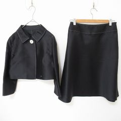 クレージュ courreges セットアップ ボレロ ジャケット スカート ステッチ a946948ss