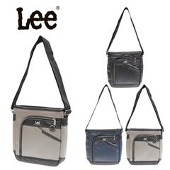 Lee ショルダーバッグ リー 320-3732  縦型ショルダーバック メッセンジャーバッグ ブランド 斜めがけ肩掛け 大きめ 大容量 通勤 通学 自転車 バイク 旅行 サイクリング undead アンデッド メンズバッグ