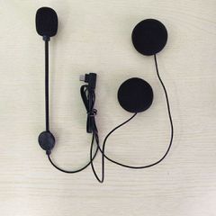 バイク用ヘッドホンマイク 予備 付け替え アーム式 イヤホンマイク インカムヘッドセット マジックテープ USB　TYPE-C