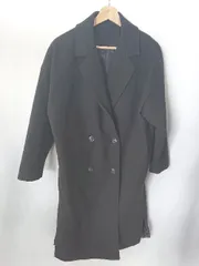 □ Lian 長袖 コート サイズF ブラック レディース E  【1406180082611】