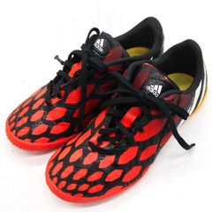 アディダス トレーニングシューズ プレデターアブソラド M20136 サッカー 靴 黒 キッズ 男の子用 23.5サイズ ブラック adidas 【中古】