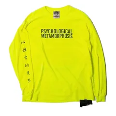 【PLMP】ロンT "PLMP L/S LOGO 3" / YELLOW Lサイズ