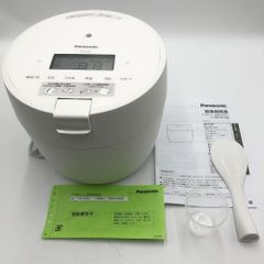 パナソニック 炊飯器 5合 圧力IH 新生活 一人暮らし コンパクトサイズ ふた食洗機対応 ホワイト SR-R10B-W