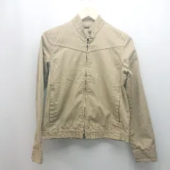 ◇ VOLCOM ジップアップ カジュアル ワントーン シンプル 長袖 ジャケット サイズS ベージュ メンズ E  【1310130025453】のサムネイル
