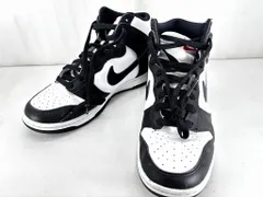 s25t-0721y【中古】NIKE W DUNK HIGH　ナイキ　ウィメンズ　ダンクハイ　スニーカー　レディース　DD1869-103　25.0cm