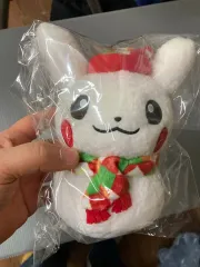 レア！　ピカチュウ　マスコット　アフロ　雪だるま Amazon.co.jp: ポケモンセンターオリジナル マスコット 冬の