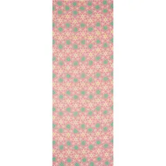 注染手ぬぐい　手毬花（ピンク）　帯に一部汚れありのサムネイル