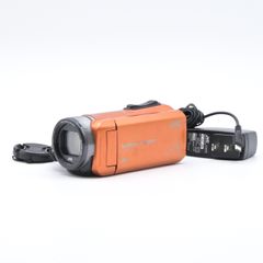 JVC ジェーブイシー Everio R オレンジ GZ-RX600-D ビデオカメラ【中古】