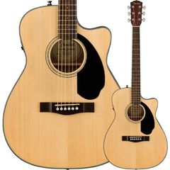 Fender エレアコ CC-60SCE Concert, Walnut Fingerboard, Natural〈フェンダー〉
