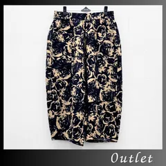 CAWAII　パンツ　ブラック　花柄　ゆったりサイズ　ボールパンツ　７分丈