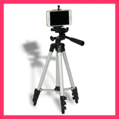 ★売れ筋★ 三脚 スマホ用 長い 自撮り スマホ ビデオカメラ 一眼レフ カメラスタンド 伸縮 アルミ 軽量 コンパクト 折りたたみ ケース 収納袋付き iPhone Android ホルダー
