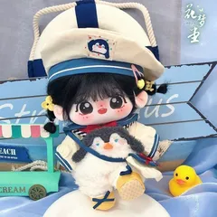 ペンギンさんの着ぐるみコスチューム ぬい服 10cm〜11cm ぬいぐるみ用 着ぐるみ ペンギン 服 ぬい服 - にこげ