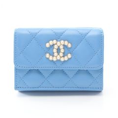 CHANEL シャネル マトラッセ スモール フラップ ウォレット 三つ折り財布