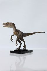 DINO DREAM 記念版 ヴェロキラプトル 恐竜 20cm 小型 肉食 台座付き リアル フィギュア PVC プラモデル 模型 プレゼント プレミアム オリジナル スタチュー 置物 情景 道具 コレクション